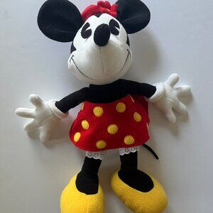 Walt Disney World Vintage Style 100 years of Magic Minnie Mouse 17" Plush
